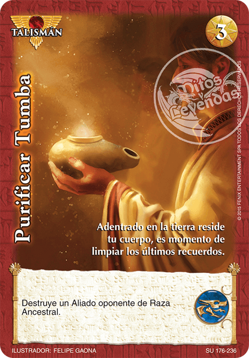 purificar tumba
