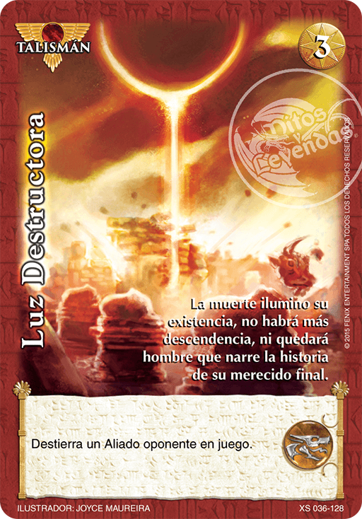 luz destructora
