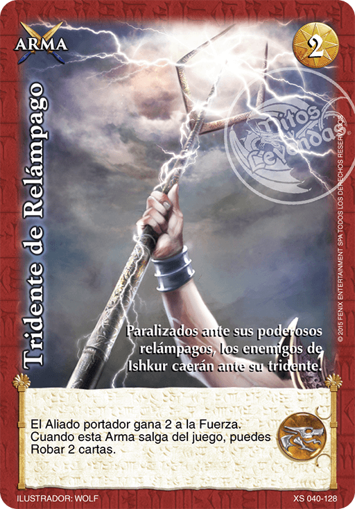 tridente de relampago