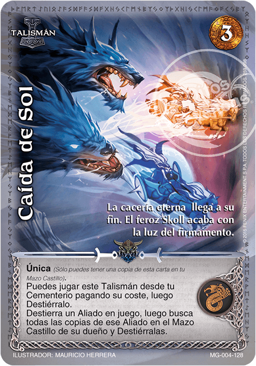 caida de sol