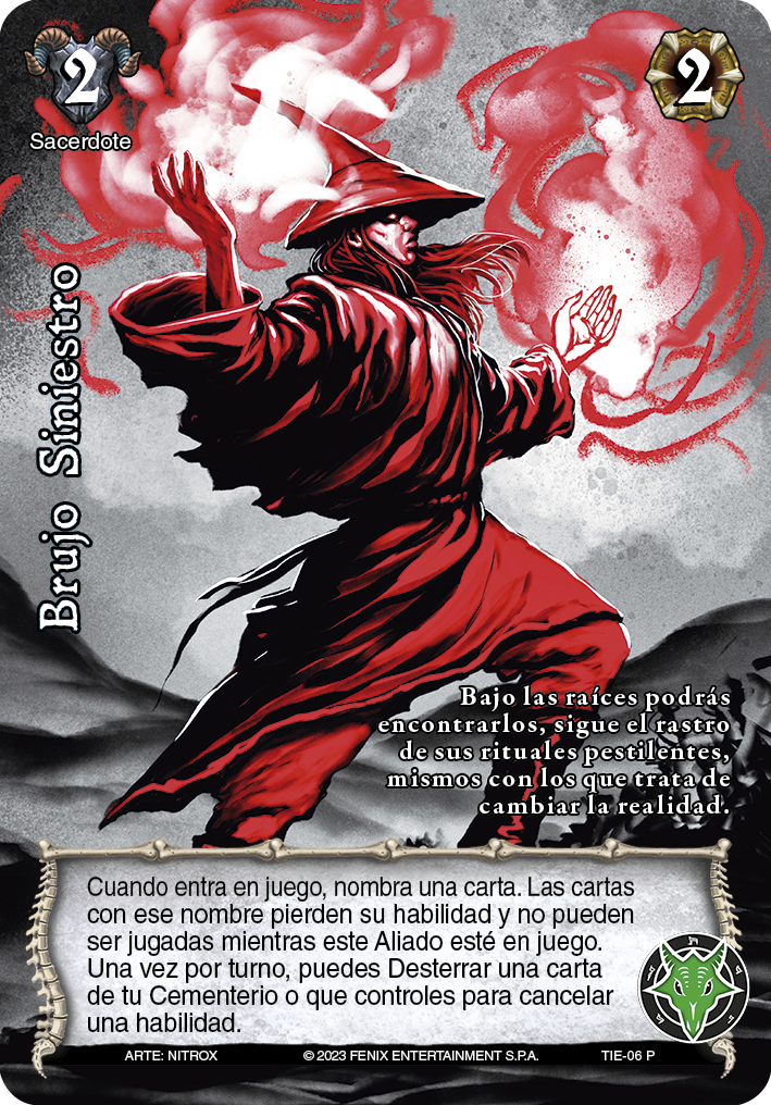 brujo siniestro