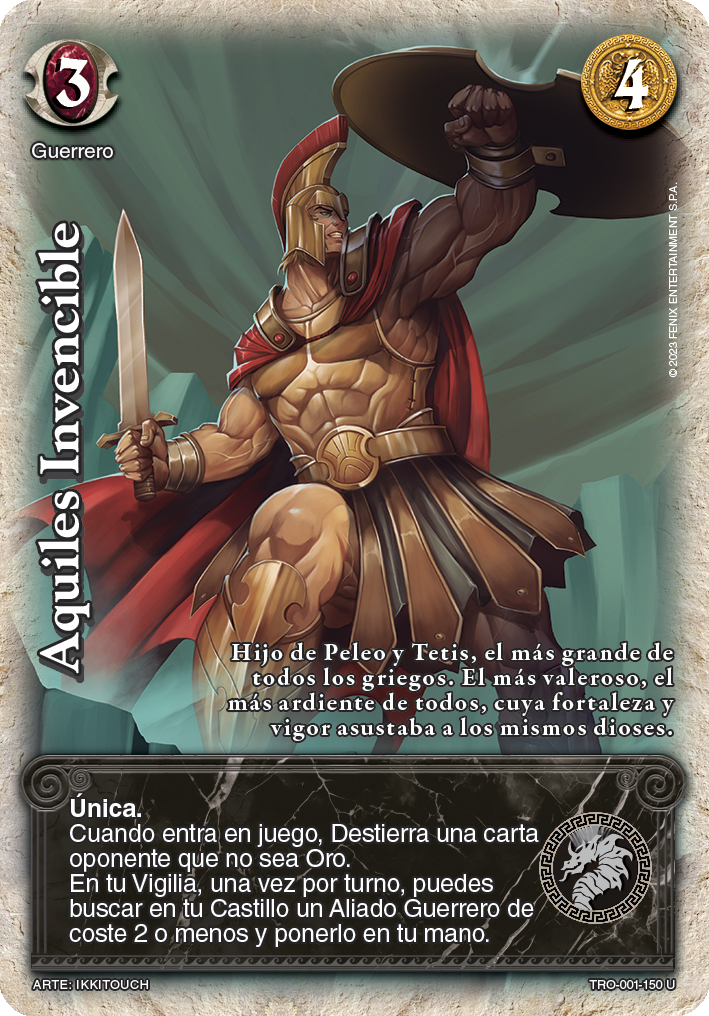aquiles invencible