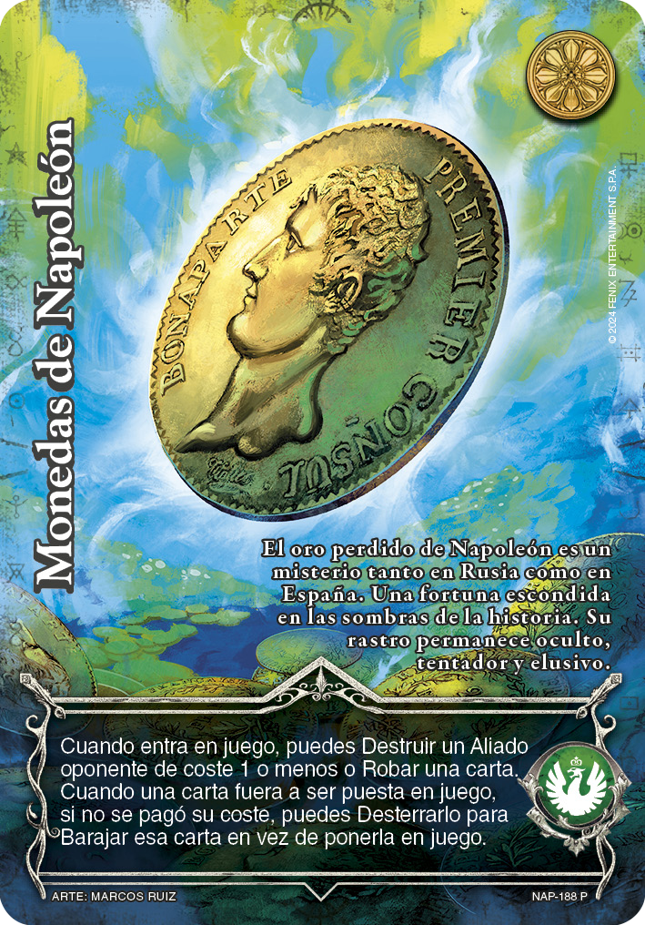 monedas de napoleon