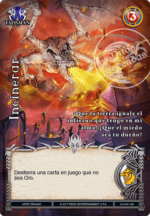 incinerar