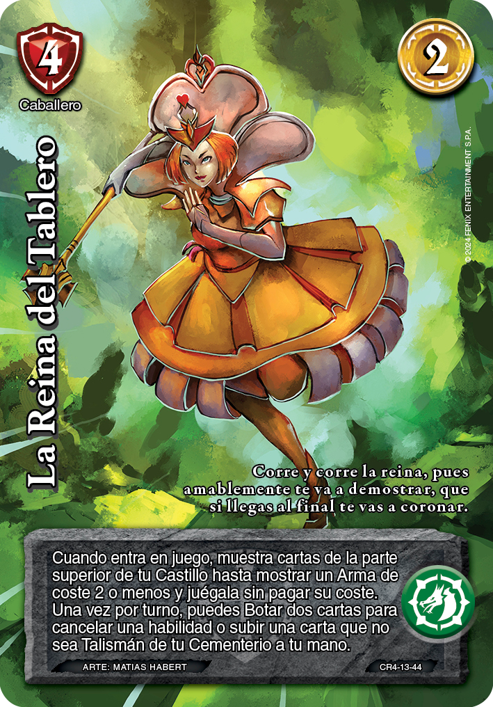 la reina del tablero