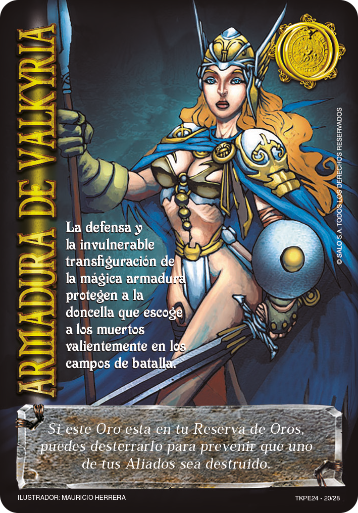 armadura de valkirias