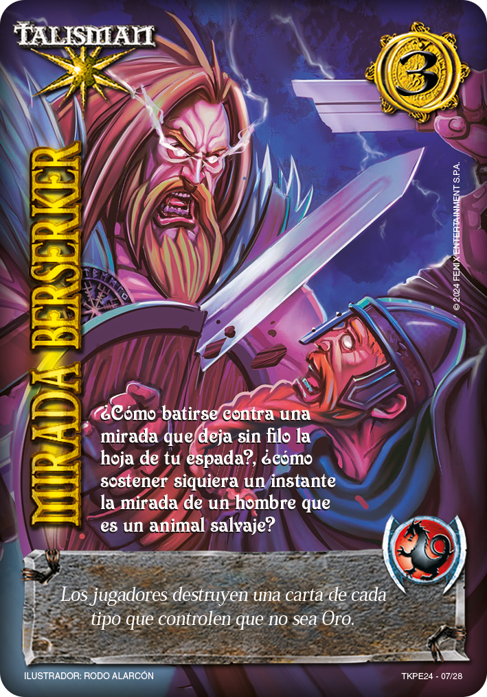 mirada de berserker