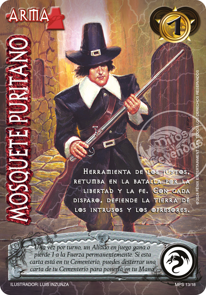 mosquete puritano