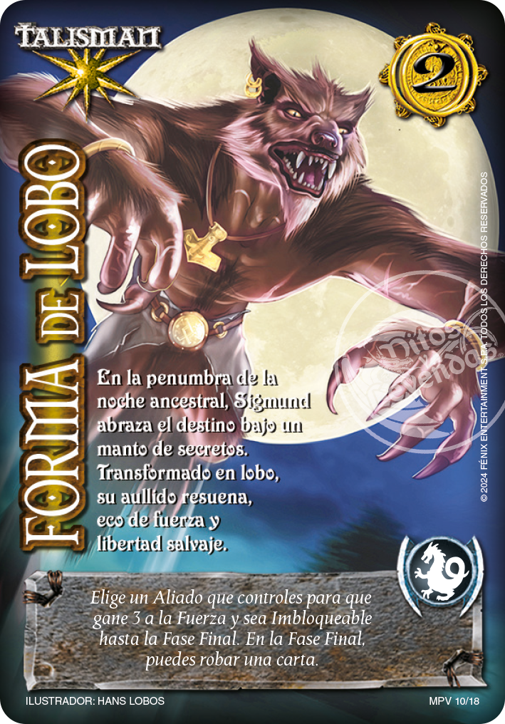 forma de lobo