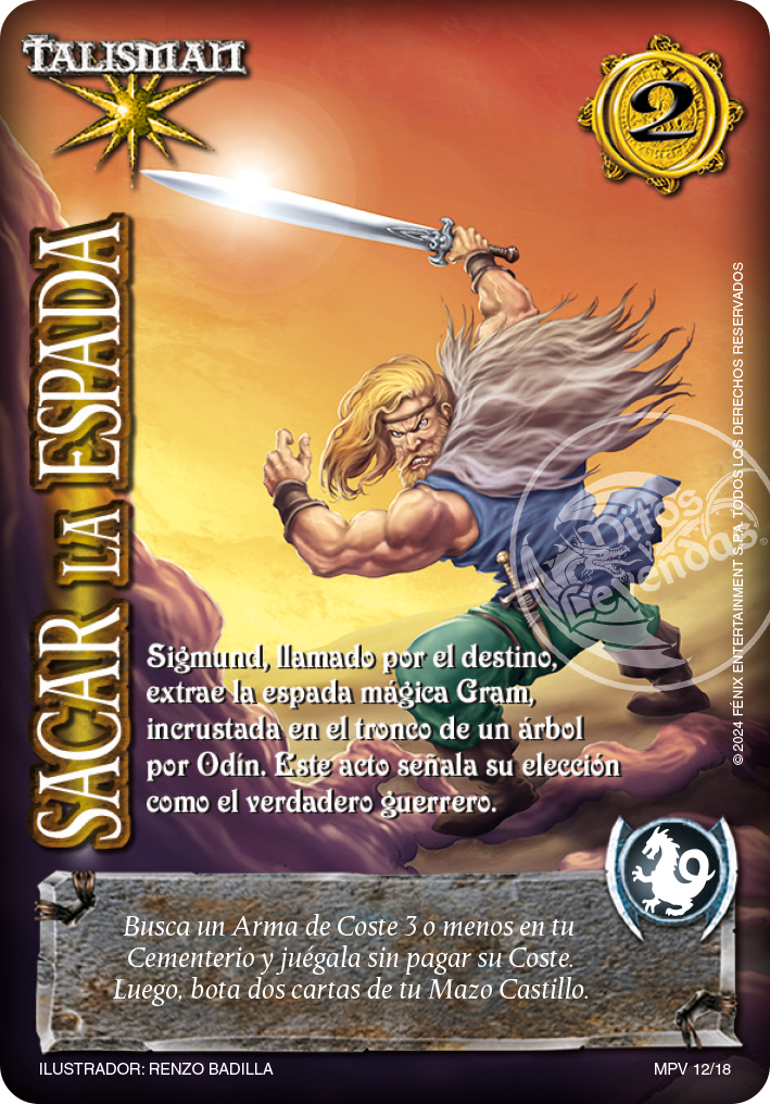 sacar la espada