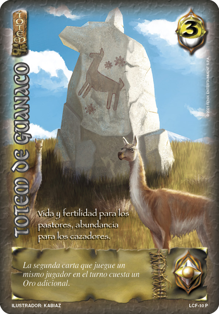 totem de guanaco