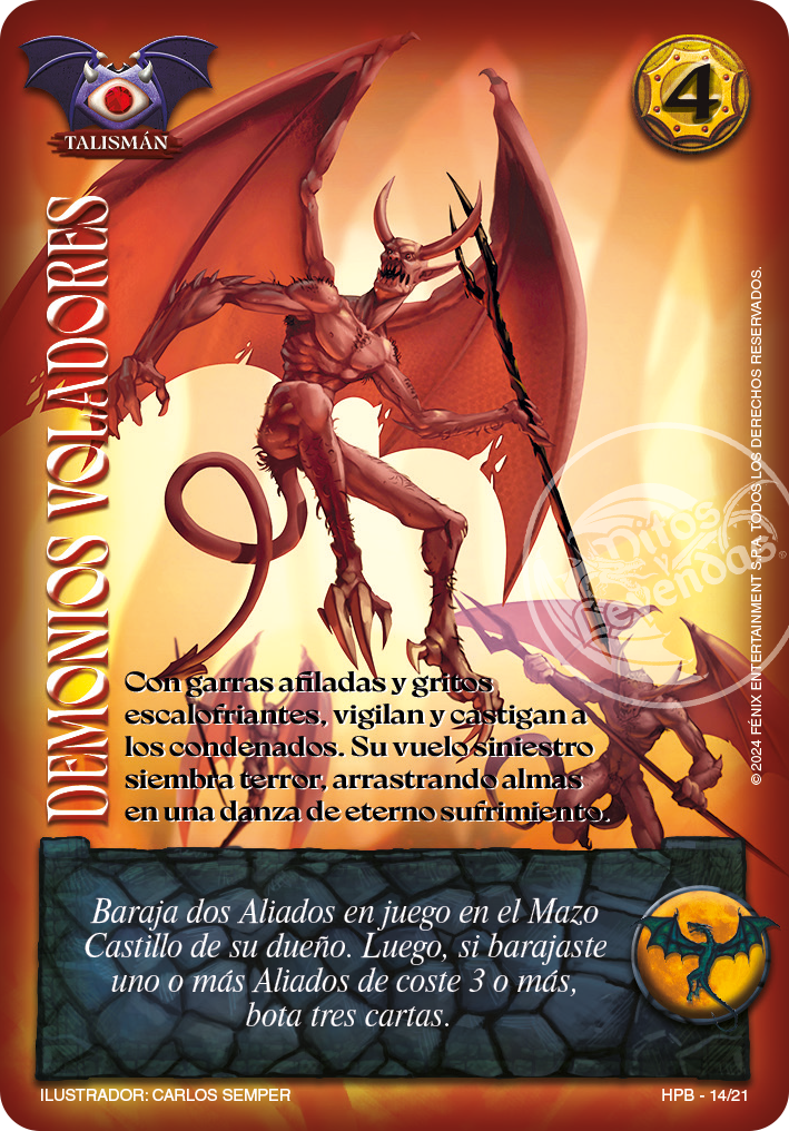 demonios voladores