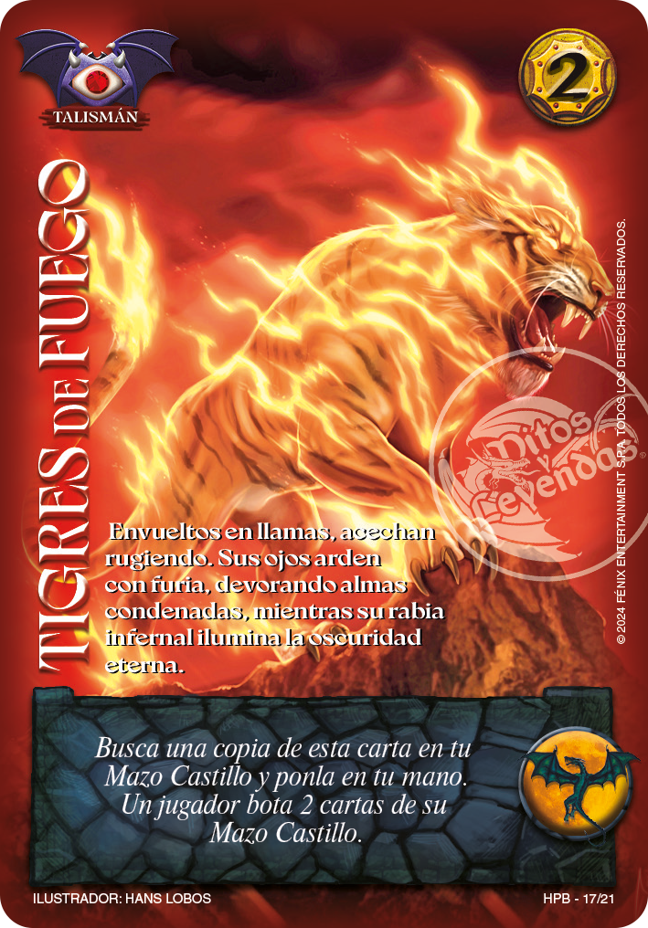 tigres de fuego
