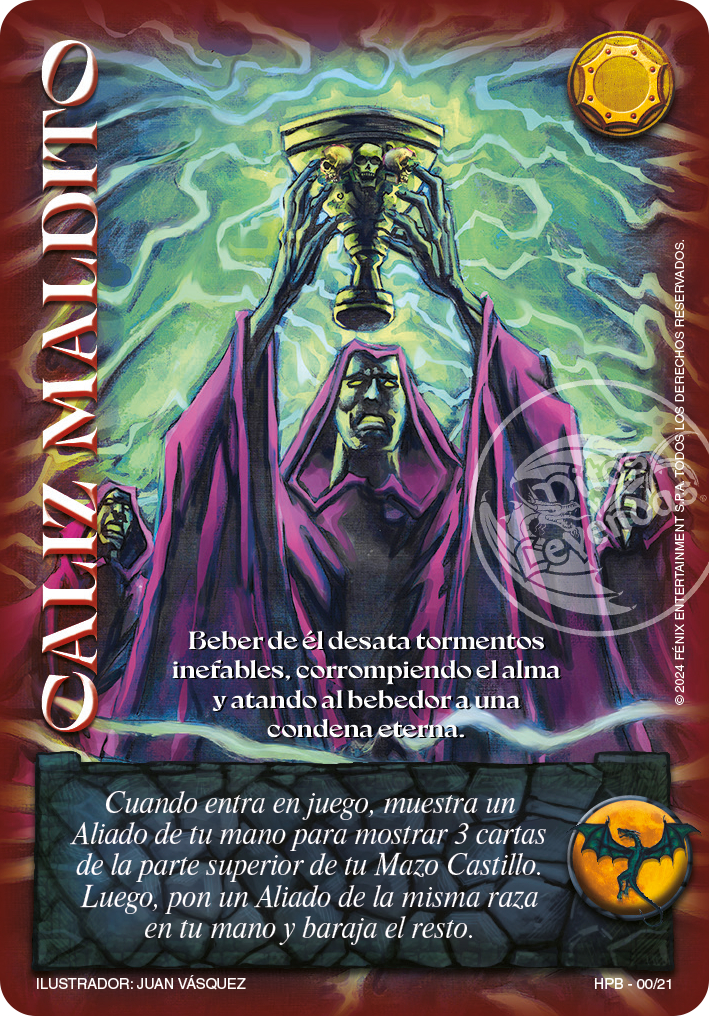caliz maldito