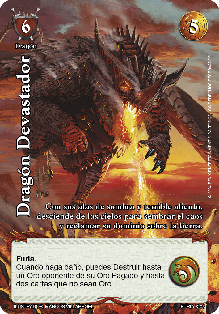 dragon devastador