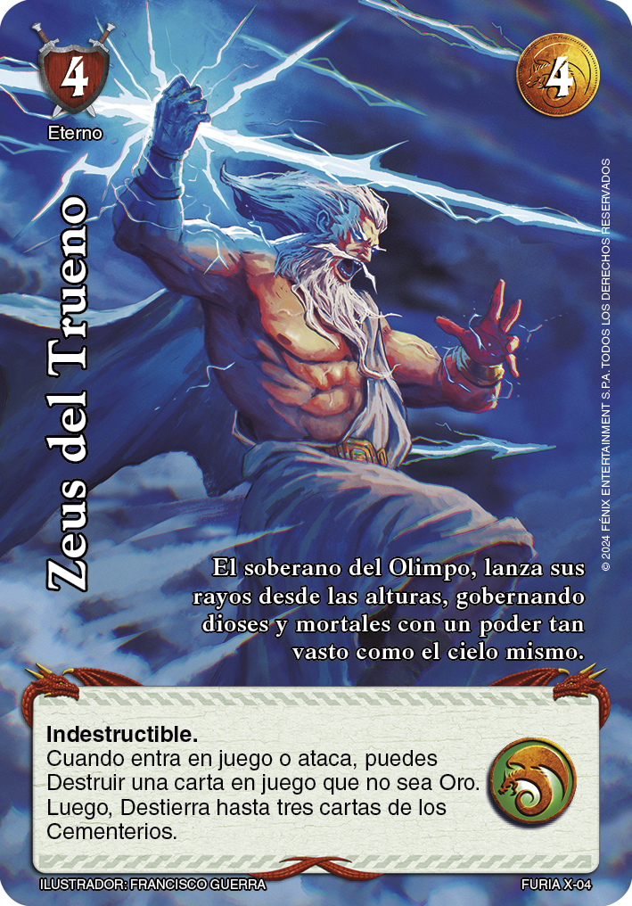 zeus del trueno