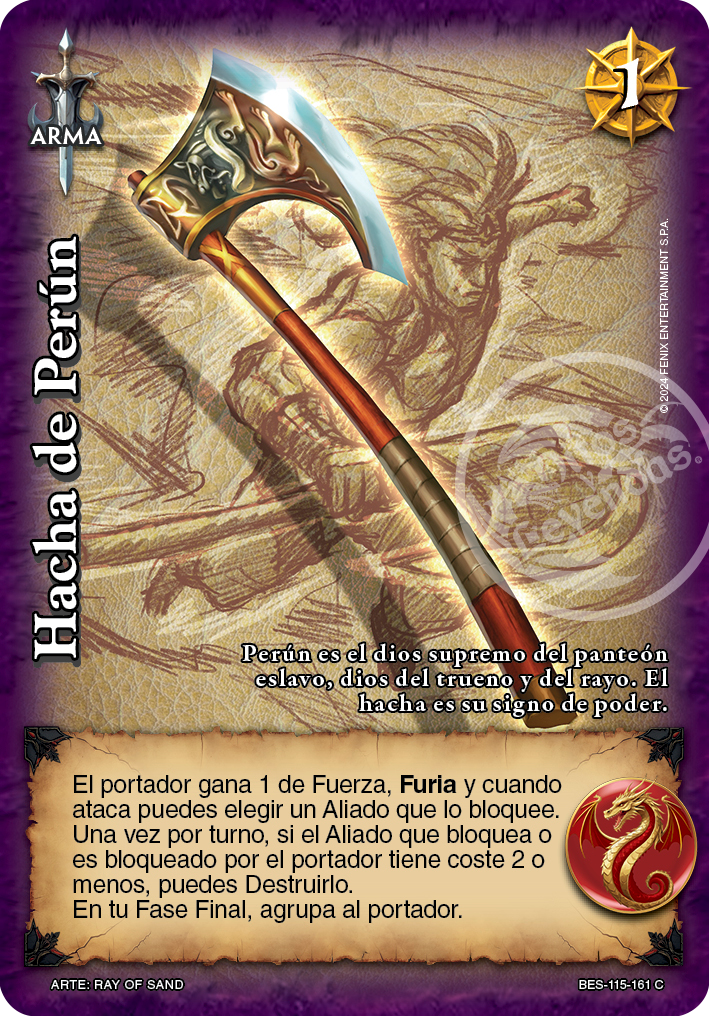 hacha de perun
