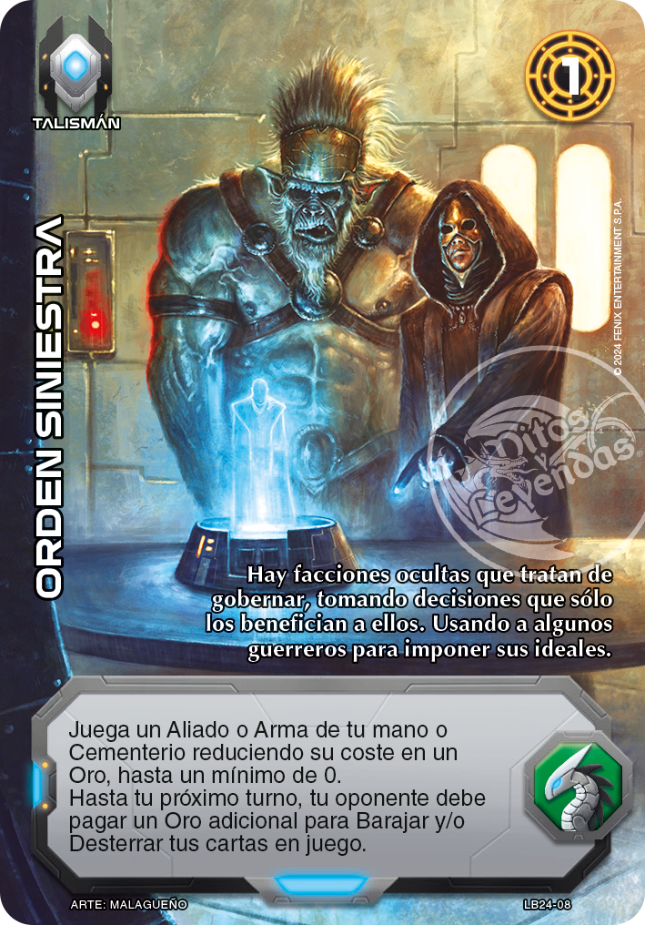 orden siniestra