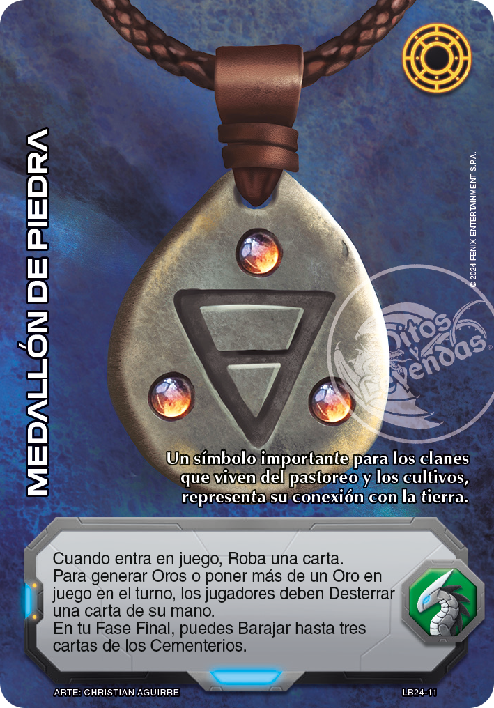 medallon de piedra