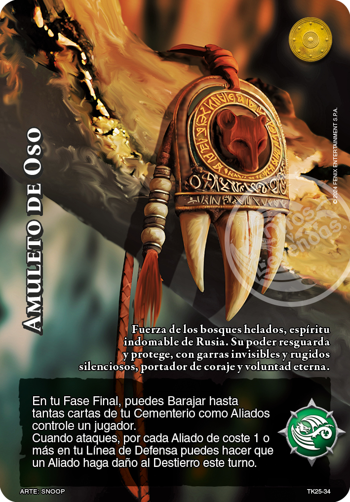 amuleto de oso