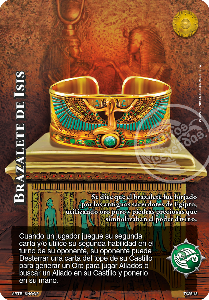 brazalete de isis