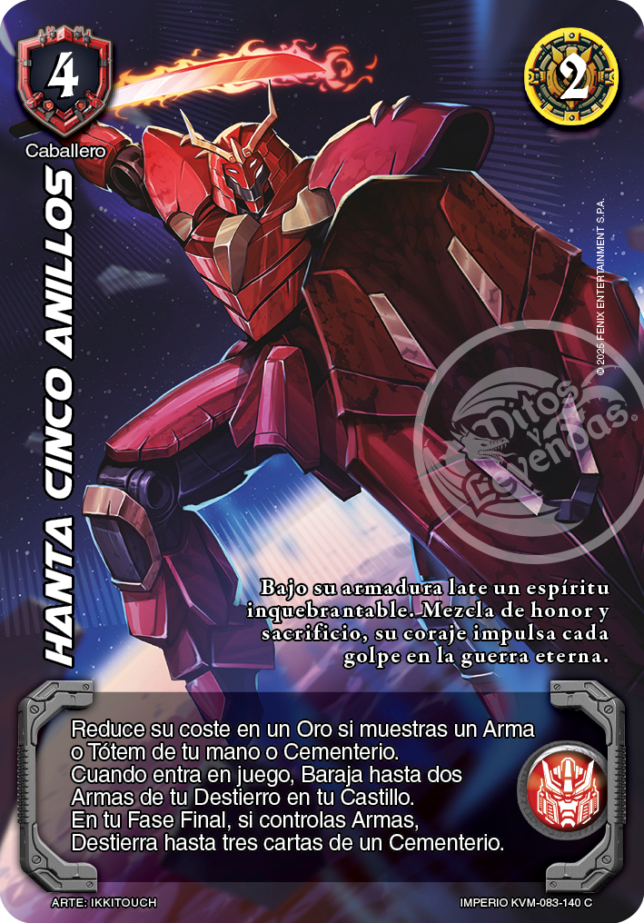 hanta cinco anillos