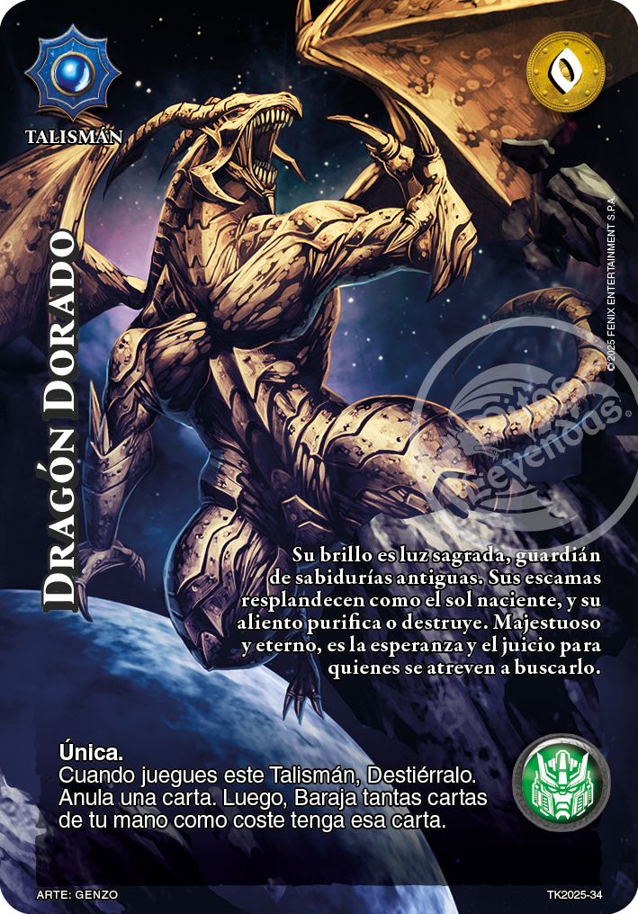 dragon dorado
