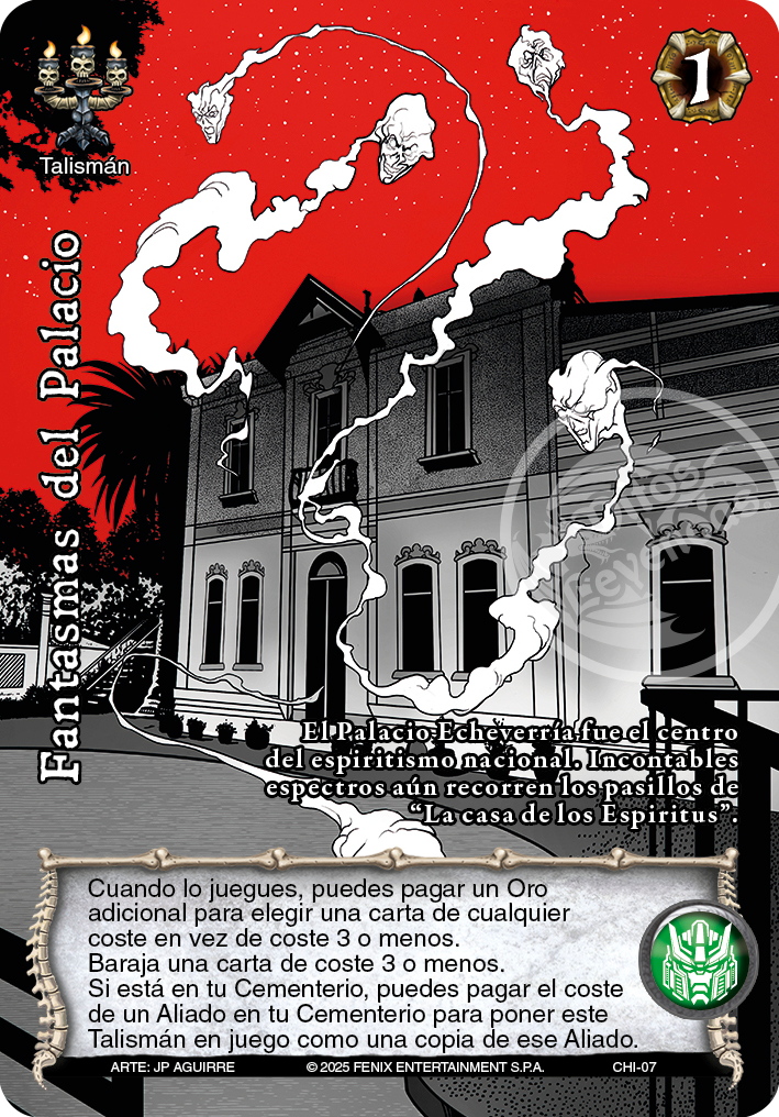 fantasmas del palacio