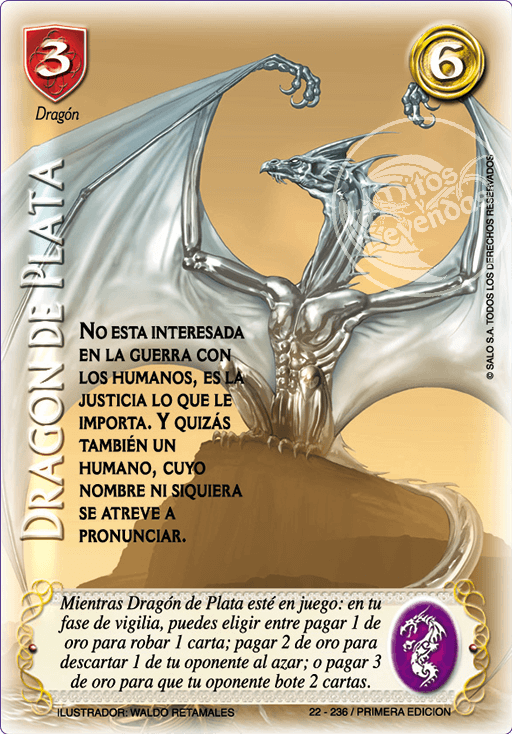 dragon de plata