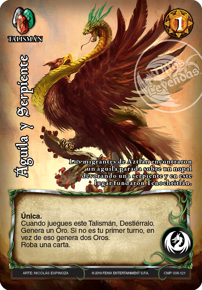 guila y serpiente
