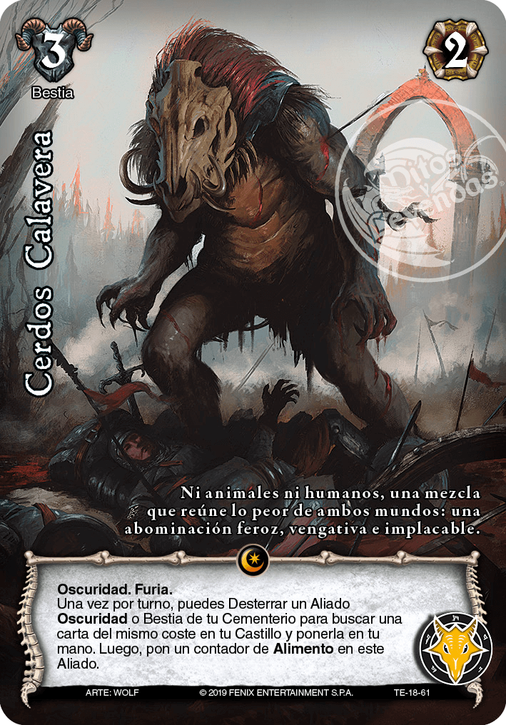 cerdos calavera