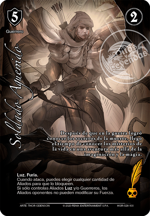 soldado aguerrido