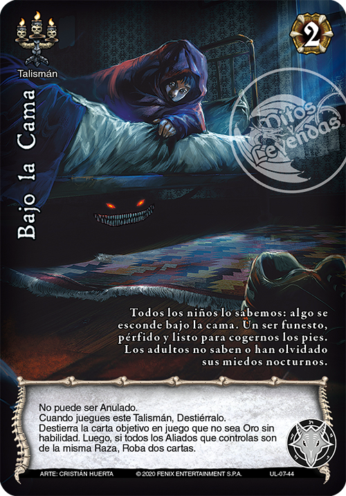 bajo la cama