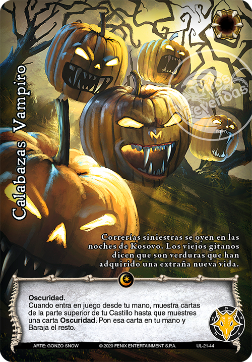 calabazas vampiro