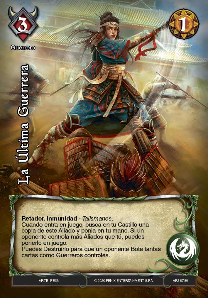 la ltima guerrera