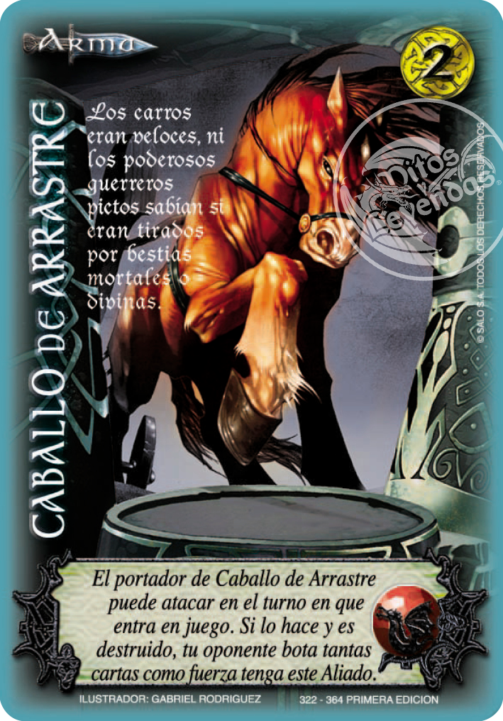 caballo de arrastre