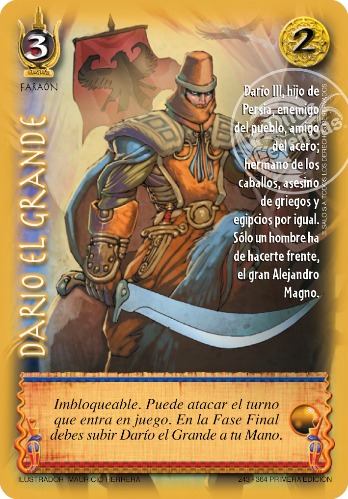Carta Dar&iacute;o el Grande Encrucijada