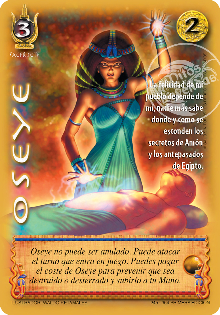 Carta Oseye Encrucijada