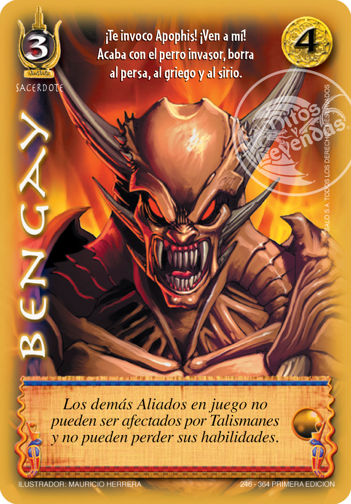 Carta Bengay Encrucijada