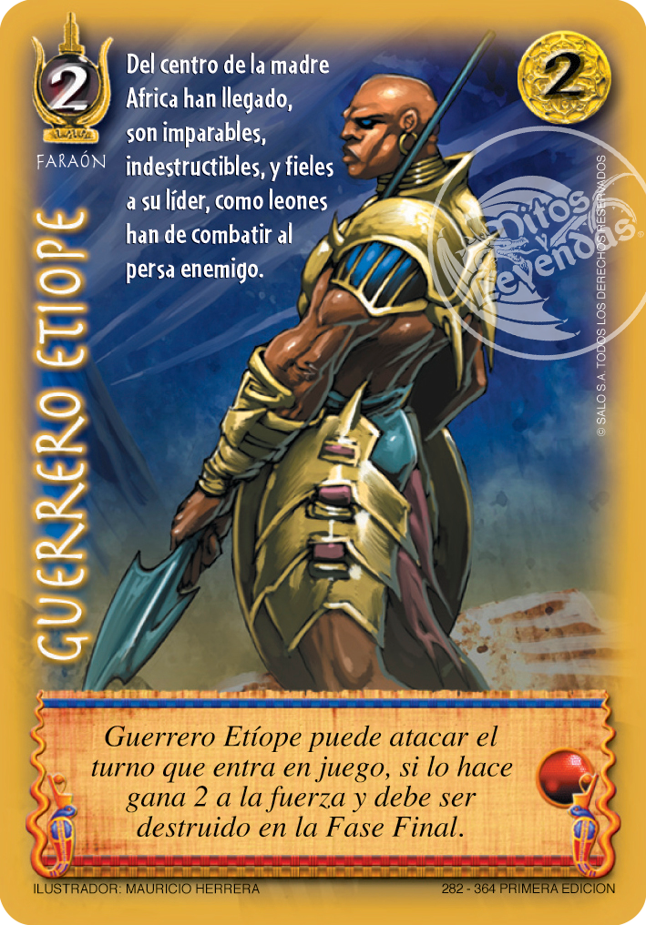 Carta Guerrero Et&iacute;ope Encrucijada