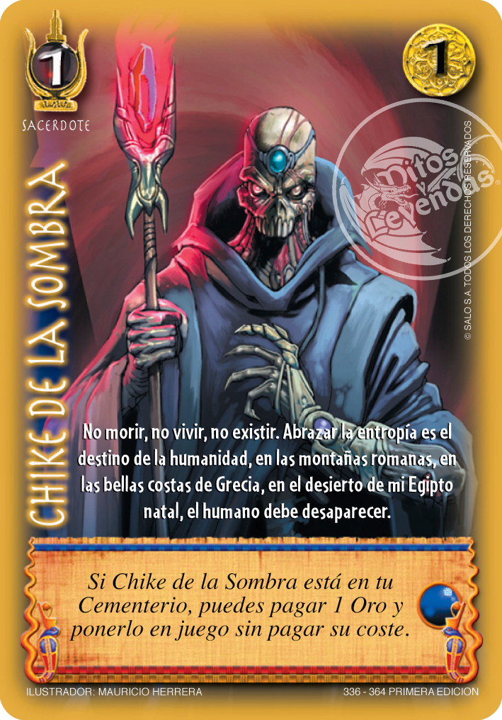 Carta Chike de la Sombra Encrucijada