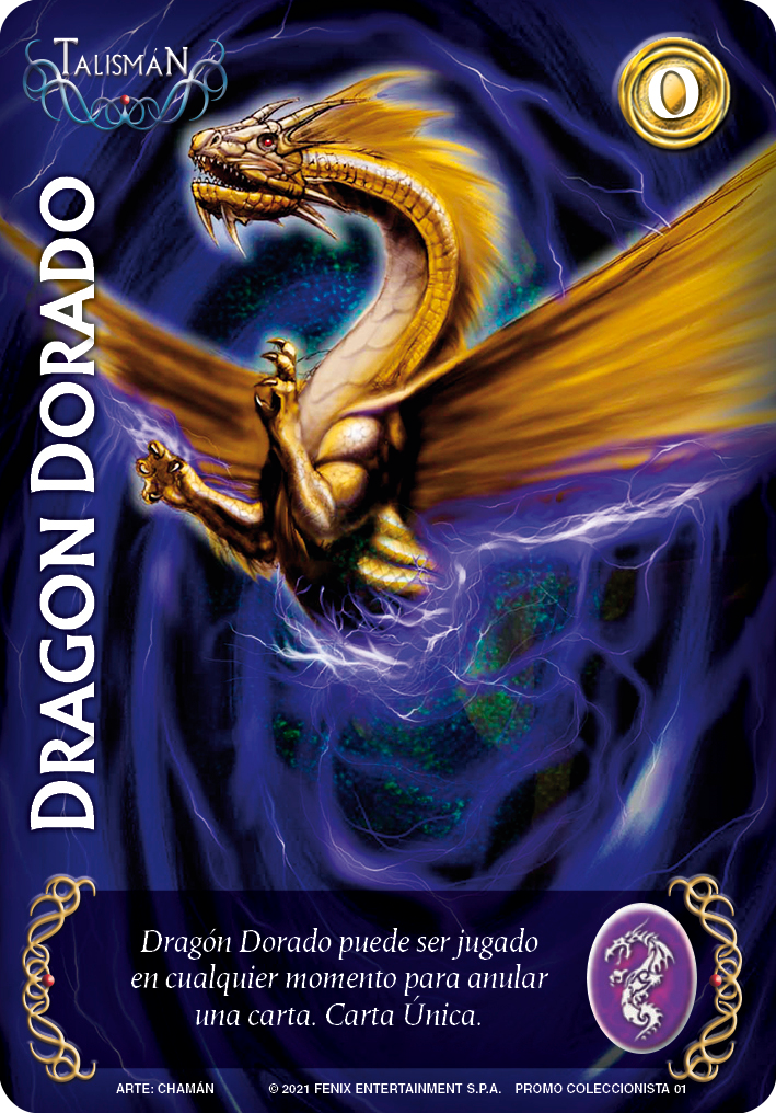 dragon dorado