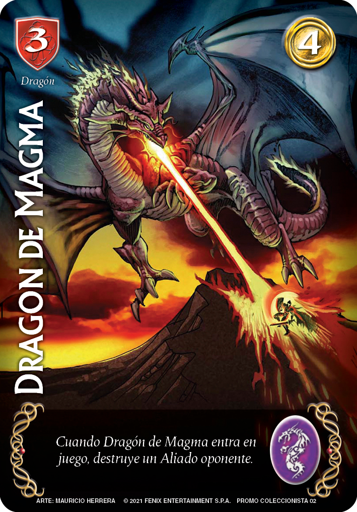 dragon de magma