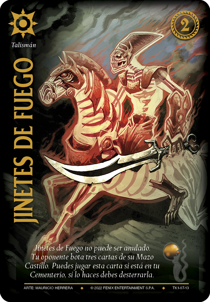 jinetes de fuego