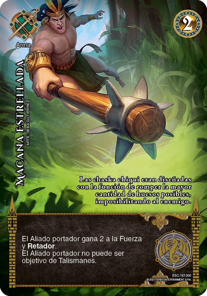 macana estrellada