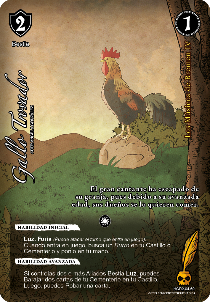 gallo trovador