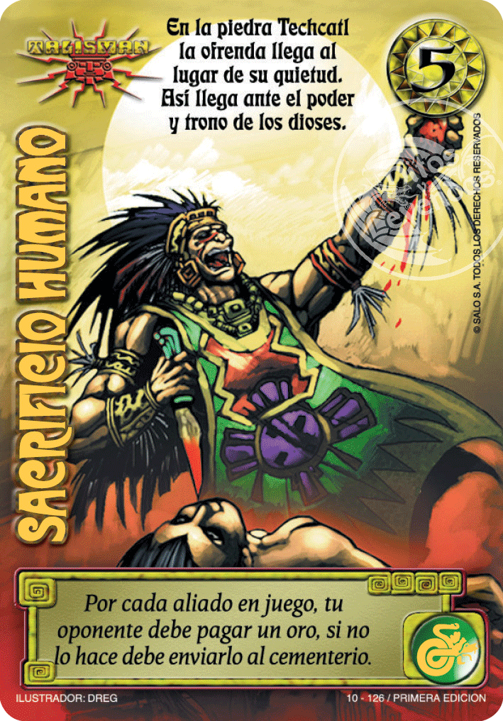 sacrificio humano