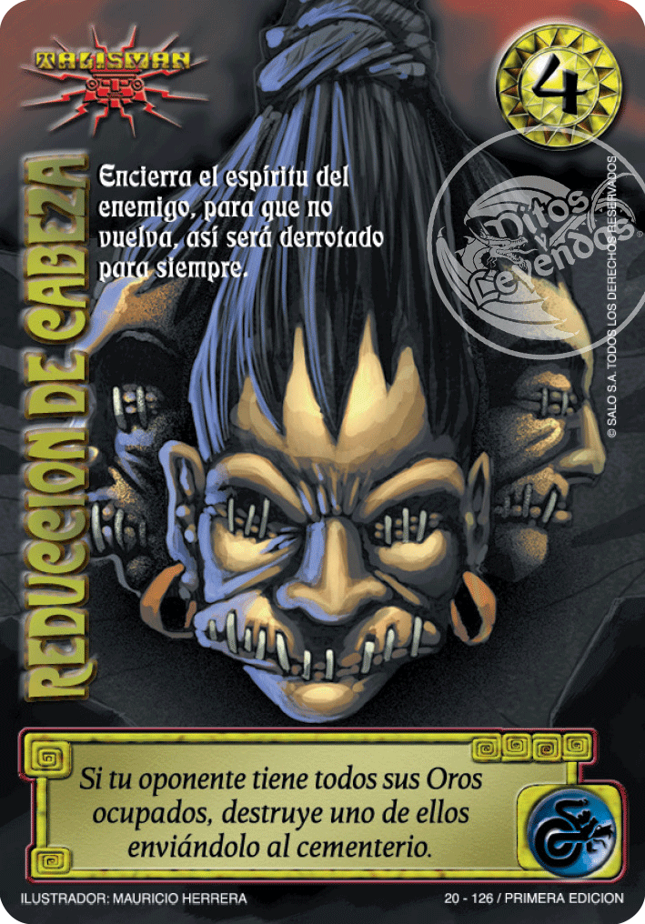 reduccion de cabeza