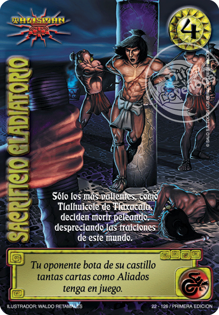 sacrificio gladiatorio