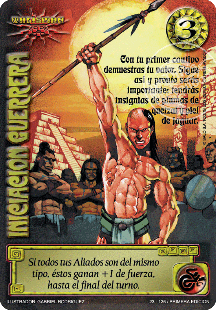 iniciacion guerrera